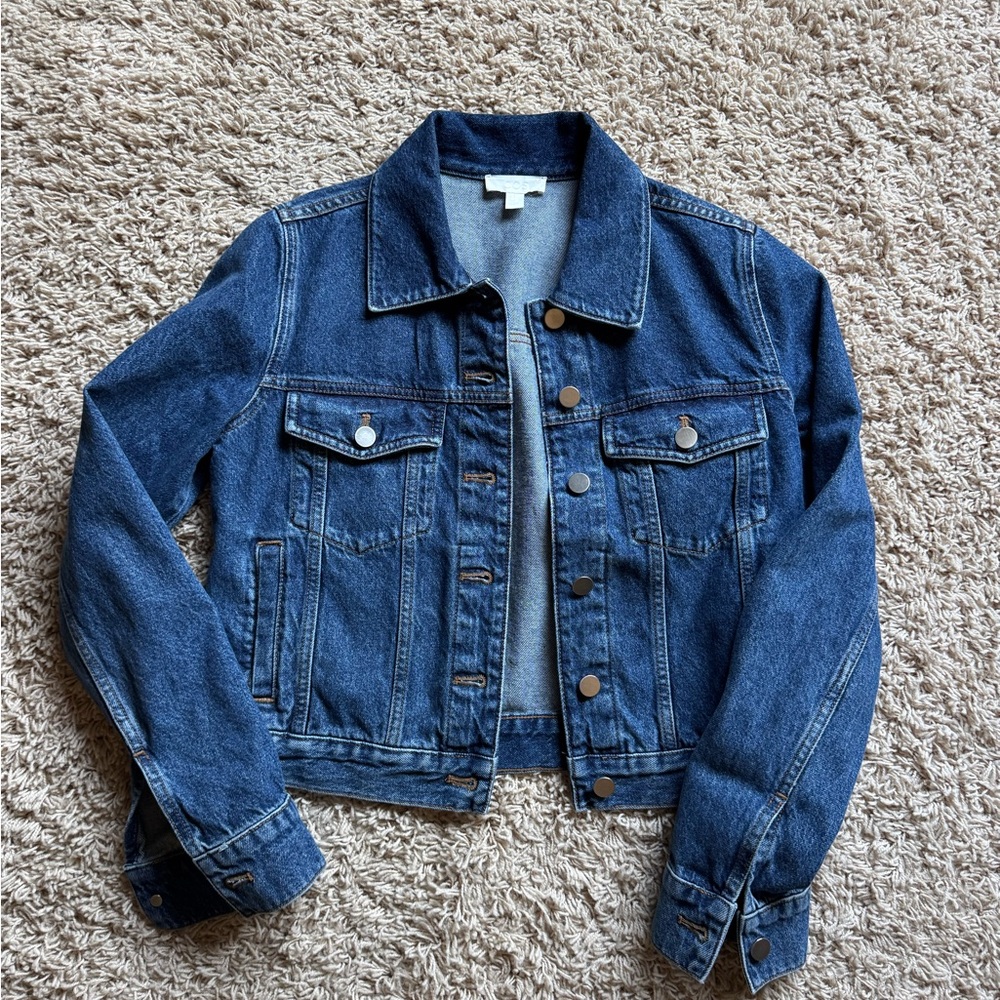 COS Dark Blue Denim Jean Jacket
